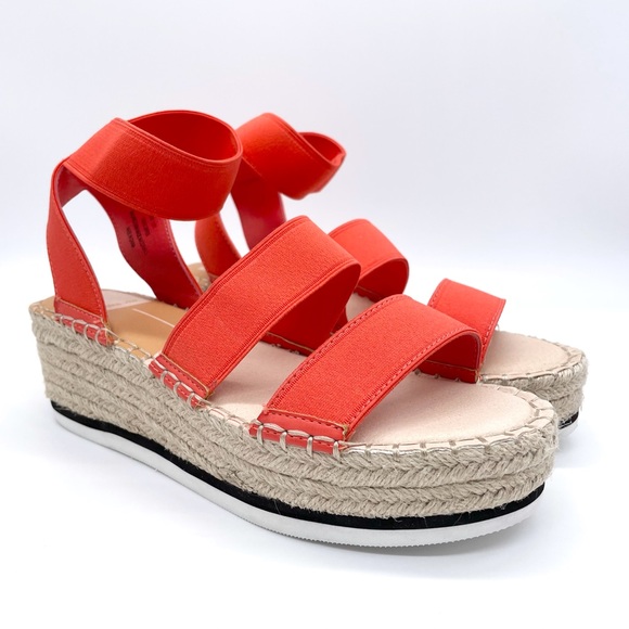 Dolce Vita Lury Espadrilles Wedge Platform Sandals - Picture 3 of 12